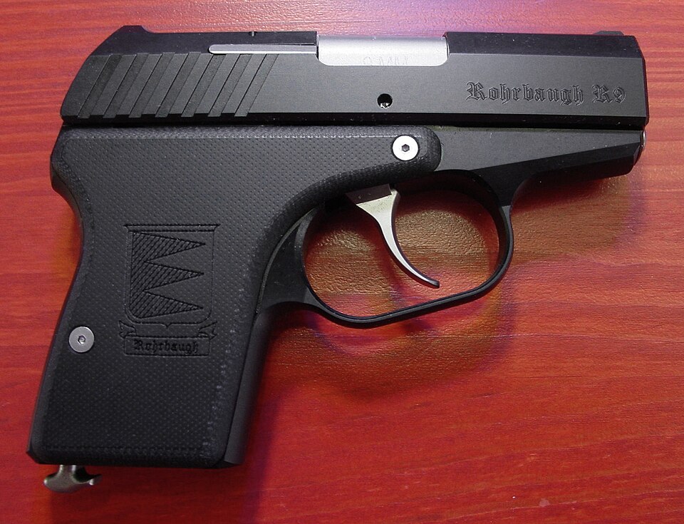 Picture of Rohrbaugh Firearms model R9s Stealth 9mm handgun