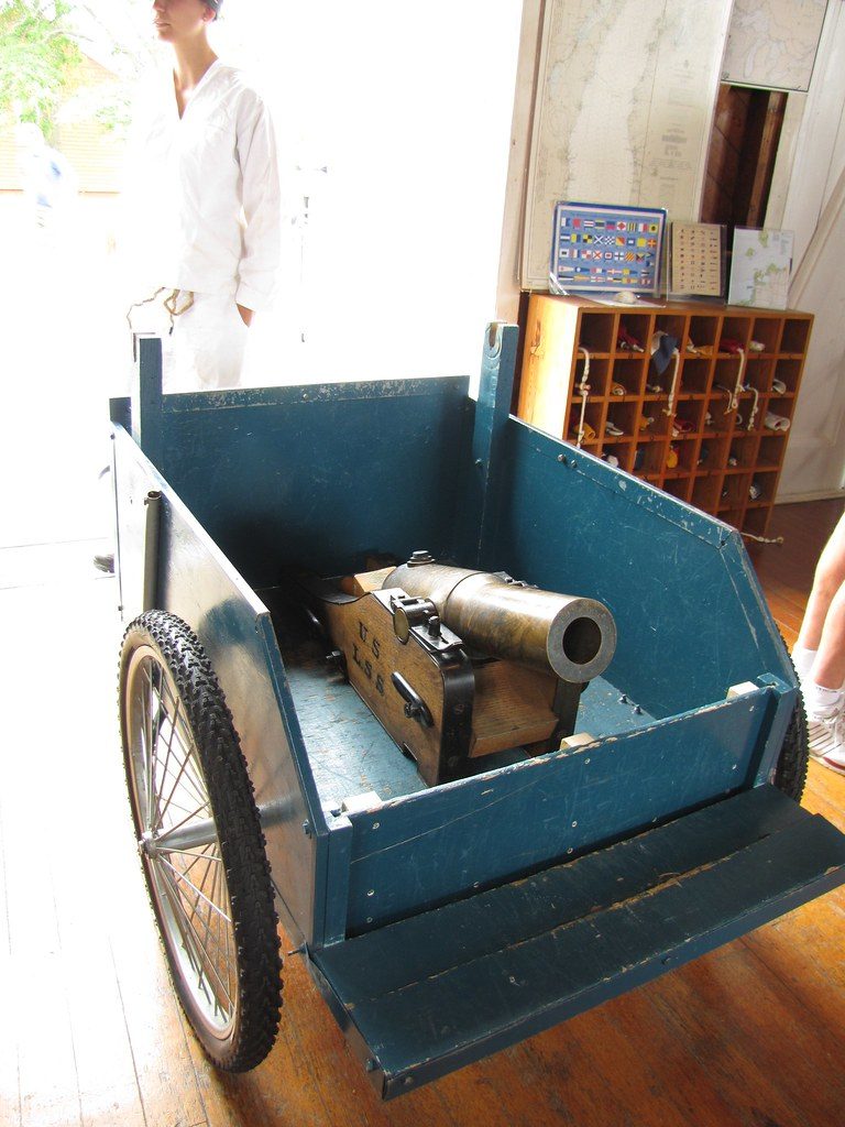 Lyle Gun Loaded in Beach Cart