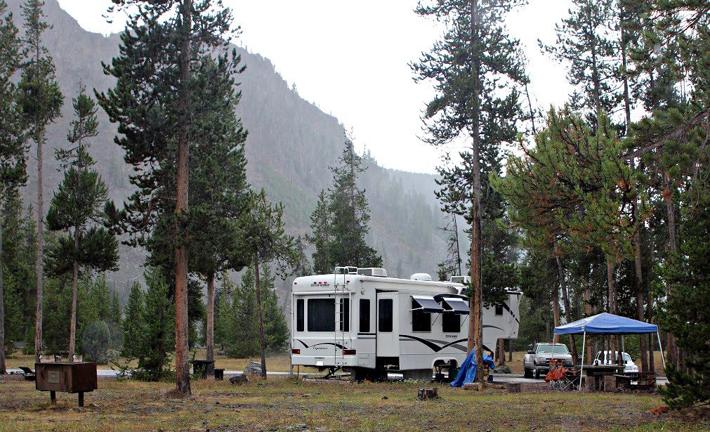 Yellowstone Madison Campground