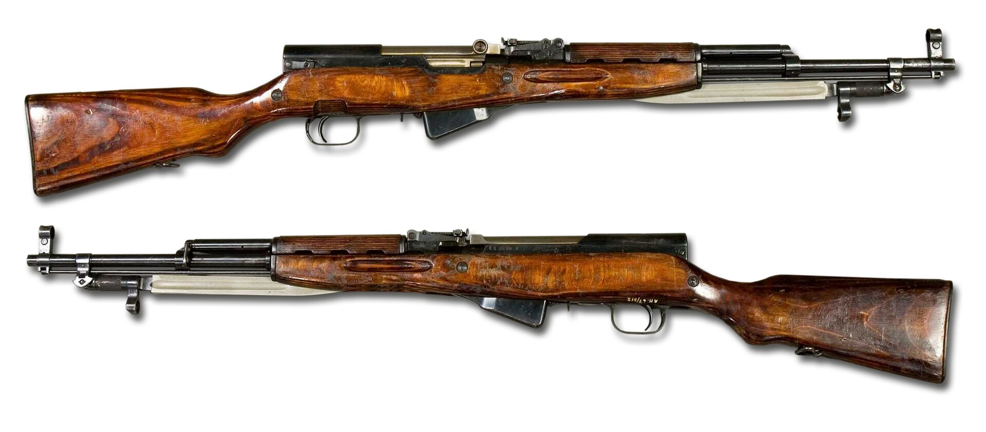 SKS Soviet semi-automatic rifle (1945)
