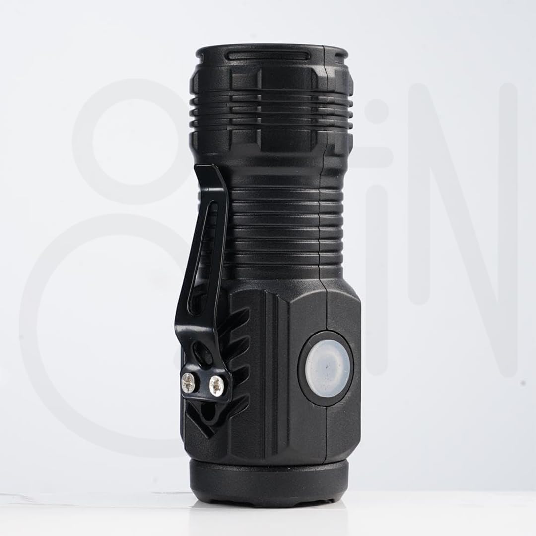 Ostin Mini Torch Light, Rechargeable Three-Eyed Monster Torch Super Power Torch Light, Portable LED Waterproof Powerful Light