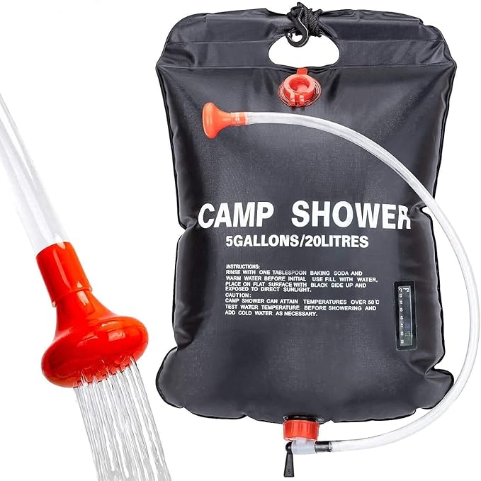 Solar Camp Shower Bag