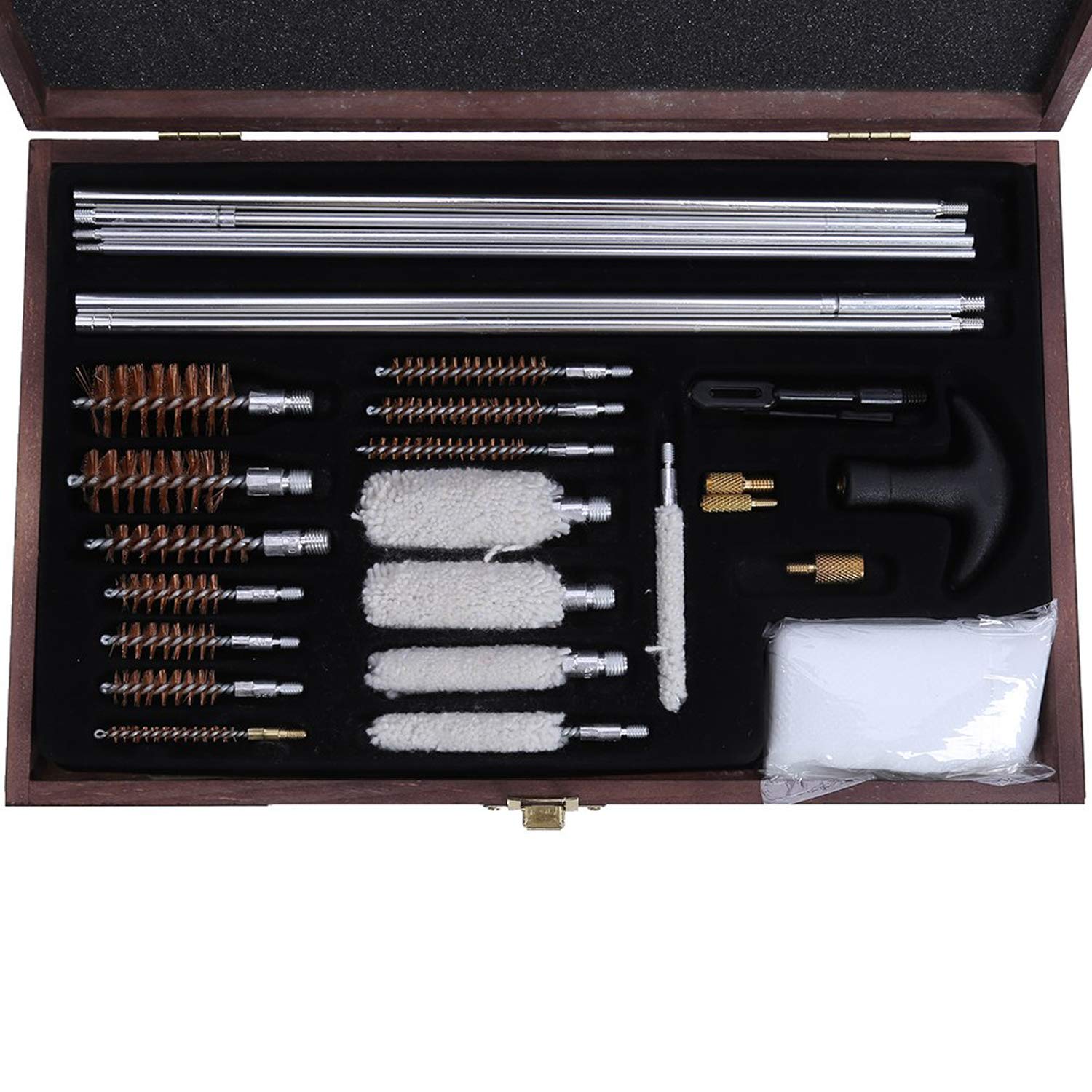 Massive Wooden Presentation Boxes Gun Cleaning Kits