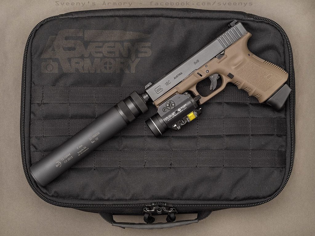Glock 19 Suppressed