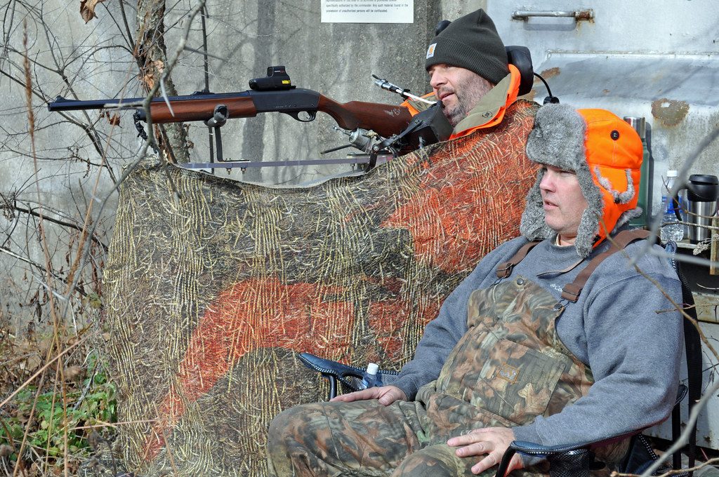 Hunting Deer with rifle