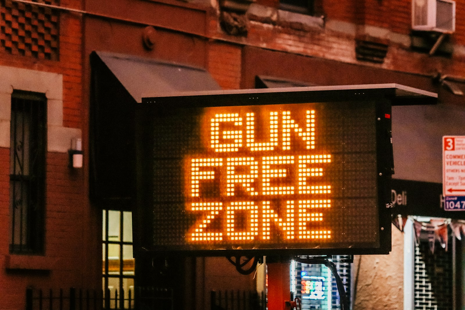 a sign on a building