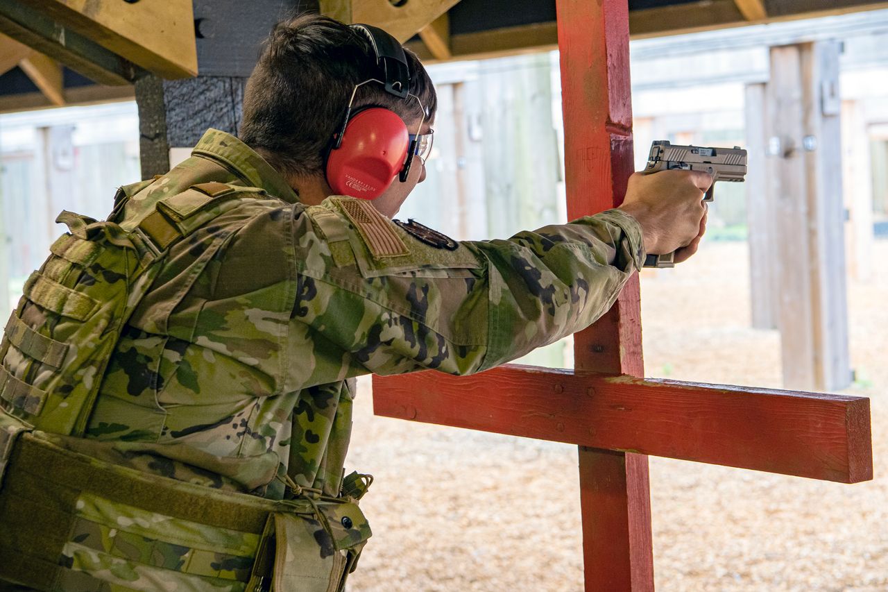 A rail makes the pistol more useful today