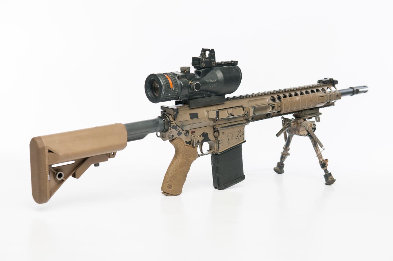 Semi-automatic rifles with bargain optics