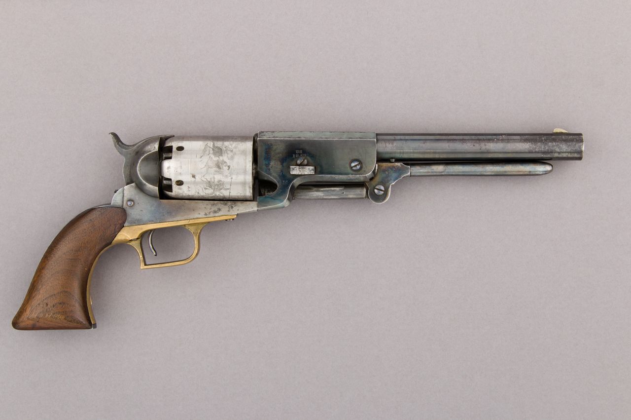 Samuel Colt / Waterman Ormsby / Samuel Hamilton Walker/Wikimedia Commons